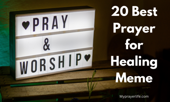 20 Best Prayer for Healing Meme