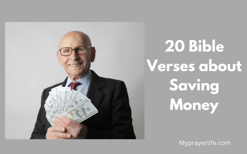 20 Bible Verses about Saving Money