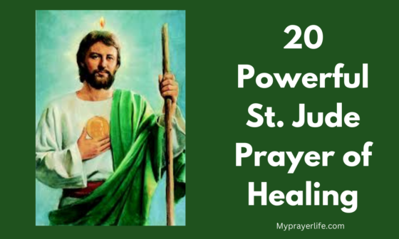 20 Powerful St. Jude Prayer of Healing