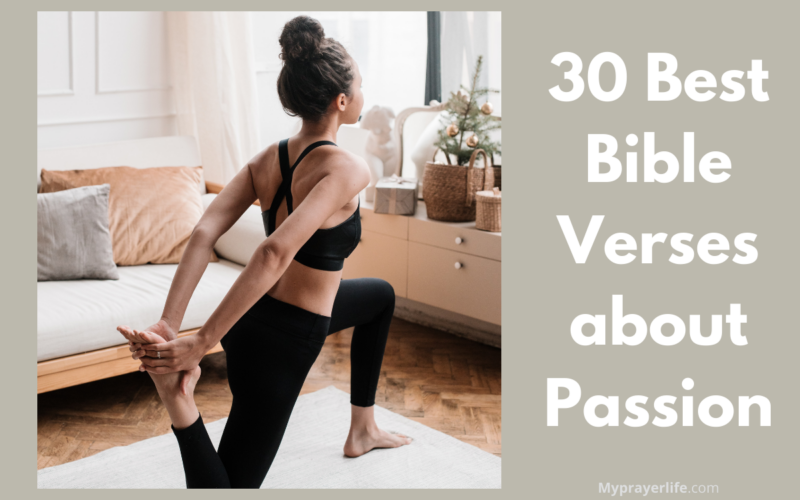 30 Best Bible Verses about Passion