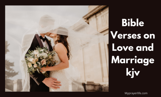 Bible Verses on Love and Marriage kjv