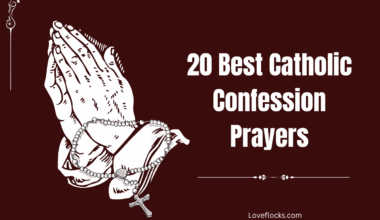 20 Best Catholic Prayers for Confession