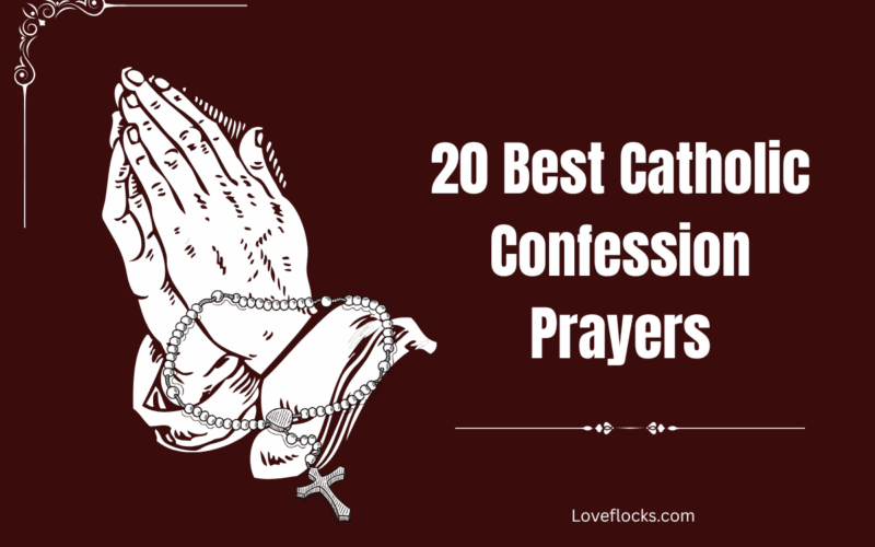 20 Best Catholic Prayers for Confession