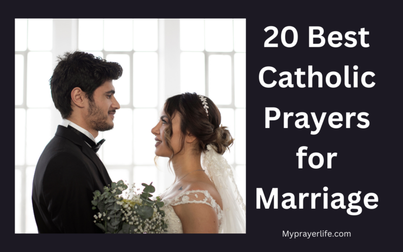 20 Best Catholic Prayers for Marriage