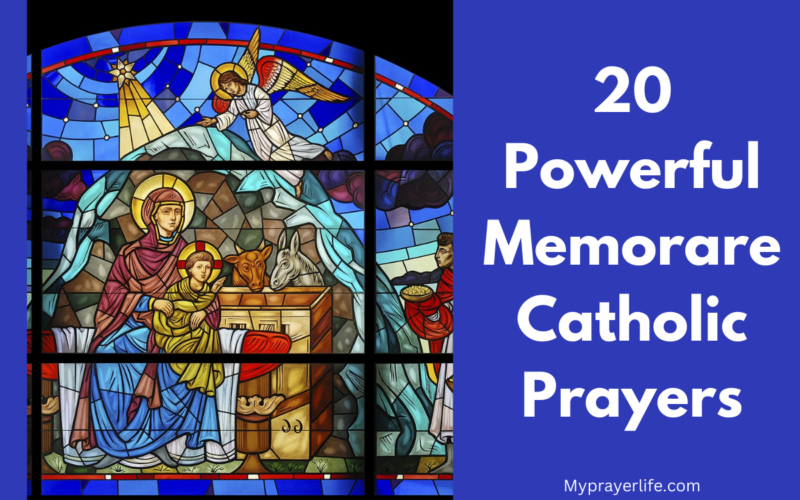 20 Powerful Memorare Catholic Prayers