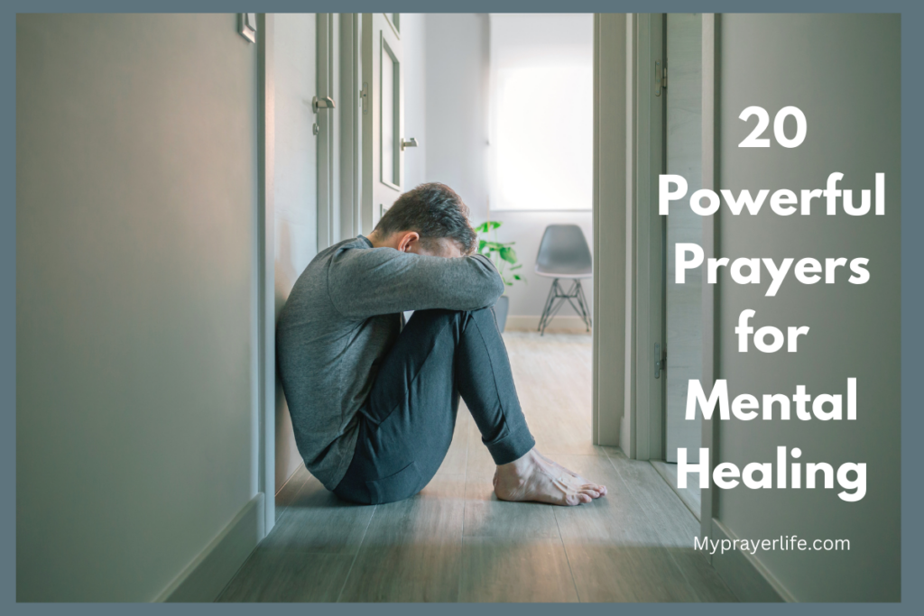 In a society where mental health issues are becoming more prevalent, seeking spiritual comfort can be a potent means of promoting recovery. A deep connection to heavenly peace can be made with prayer, which gives consolation and strength through trying circumstances. This article examines 20 potent prayers for mental health, providing direction and encouragement to anyone pursuing emotional and psychological recovery. These prayers can help provide clarity, calm, and resilience, reminding you of God's unwavering presence in your journey toward mental well-being—whether you're dealing with anxiety, depression, or just the stress of daily life. Scripture Emphasis on Mental Health The Bible emphasizes mental health a lot because it knows that having a healthy mind and emotional stability is essential to leading a happy life. The Bible provides insight, consolation, and direction to assist people in dealing with mental health issues. Scriptures such as Philippians 4:6-7 reassure believers that they need not worry, but rather to bring their prayers before God, trusting that His peace will keep their hearts and minds safe. The Psalms, which frequently depict intense emotional challenges, serve as a helpful reminder that it's acceptable to ask for assistance and to rely on God when things are dark. The Bible reassures us through these verses that God loves and cares for our mental and emotional health, urging us to turn to Him in difficult times and to have faith in His capacity for healing. How to Pray Mental Health Prayers Using Scriptures Scripture-based prayer for mental health is a potent way to bring your ideas into line with God's truth and bring healing to your mind. Bible scriptures that address worry, peace, and God's promises might help you tailor your prayers to meet your own needs. One way to establish a close relationship with God's Word is to communicate your feelings and ideas to Him honestly, as many did throughout the Psalms. Declaring biblical truths such as "I can do all things through Christ who strengthens me" (Philippians 4:13) and asking God for strength and healing will boost your faith in His capacity to cure your mental health. 20 Powerful Prayers for Mental Healing [current_date format="Y"] Here are 20 powerful prayers for mental healing, each paired with a supportive Bible verse to guide and uplift you in your journey toward mental wellness. Prayer for Peace of Mind "You will keep in perfect peace those whose minds are steadfast, because they trust in you." — Isaiah 26:3 Prayer Lord, grant me peace in my mind and heart. Help me to trust in You fully, so that I may experience the perfect peace that only You can provide. Prayer for Overcoming Anxiety "Do not be anxious about anything, but in every situation, by prayer and petition, with thanksgiving, present your requests to God." — Philippians 4:6 Prayer Heavenly Father, I come before You with my anxieties and fears. Help me to lay them at Your feet, trusting that You will provide for my every need. Prayer for Strength in Difficult Times "The Lord is my light and my salvation—whom shall I fear? The Lord is the stronghold of my life—of whom shall I be afraid?" — Psalm 27:1 Prayer God, in the midst of my struggles, be my strength and my stronghold. Help me to face each challenge with courage, knowing that You are with me. Prayer for Healing from Depression "The Lord is close to the brokenhearted and saves those who are crushed in spirit." — Psalm 34:18 Prayer Lord, when darkness overwhelms me, draw near to me and lift me up. Heal my broken spirit and restore joy to my life. Prayer for Renewed Hope "May the God of hope fill you with all joy and peace as you trust in him, so that you may overflow with hope by the power of the Holy Spirit." — Romans 15:13 Prayer Father, fill me with Your hope, joy, and peace. When I feel hopeless, remind me of Your promises and fill my heart with optimism for the future. Prayer for Healing from Trauma "He heals the brokenhearted and binds up their wounds." — Psalm 147:3 Prayer God, I ask for Your healing touch on the wounds of my past. Bind up my broken heart and help me to move forward in Your love and grace. Prayer for Clarity of Thought "For God has not given us a spirit of fear, but of power and of love and of a sound mind." — 2 Timothy 1:7 Prayer Lord, clear the fog of confusion from my mind. Grant me a sound mind, filled with Your wisdom and understanding. Prayer for Courage to Face Challenges "Be strong and courageous. Do not be afraid; do not be discouraged, for the Lord your God will be with you wherever you go." — Joshua 1:9 Prayer Father, grant me the courage to face my challenges head-on. Let me draw strength from Your constant presence in my life. Prayer for Self-Worth "I praise you because I am fearfully and wonderfully made; your works are wonderful, I know that full well." — Psalm 139:14 Prayer God, remind me of my worth in Your eyes. Help me to see myself as You see me, and to value the unique person You have created me to be. Prayer for Patience with Myself "But let patience have its perfect work, that you may be perfect and complete, lacking nothing." — James 1:4 Prayer Lord, teach me to be patient with myself as I grow and heal. Help me to trust in Your perfect timing for my life. Prayer for Overcoming Negative Thoughts "Finally, brothers and sisters, whatever is true, whatever is noble, whatever is right, whatever is pure, whatever is lovely, whatever is admirable—if anything is excellent or praiseworthy—think about such things." — Philippians 4:8 Prayer Heavenly Father, help me to focus my thoughts on what is true, noble, and pure. Guide me to replace negative thoughts with positive, life-giving ones. Prayer for Inner Healing "He restores my soul; He leads me in the paths of righteousness for His name’s sake." — Psalm 23:3 Prayer Lord, restore my soul and lead me on the path of righteousness. Heal the inner wounds that no one else can see. Prayer for Freedom from Fear "There is no fear in love. But perfect love drives out fear, because fear has to do with punishment. The one who fears is not made perfect in love." — 1 John 4:18 Prayer God, Your perfect love casts out all fear. Help me to rest in Your love and to live fearlessly, knowing that You are in control. Prayer for Comfort in Loneliness "Even though I walk through the darkest valley, I will fear no evil, for you are with me; your rod and your staff, they comfort me." — Psalm 23:4 Prayer Lord, in moments of loneliness, remind me that You are always with me. Comfort me with Your presence and fill my heart with Your love. Prayer for Emotional Stability "He will keep you in perfect peace, whose mind is stayed on you, because he trusts in you." — Isaiah 26:3 Prayer: Father, help me to keep my mind focused on You, so that I may experience the emotional stability that comes from trusting in Your peace. Prayer for Overcoming Despair "Why, my soul, are you downcast? Why so disturbed within me? Put your hope in God, for I will yet praise him, my Savior and my God." — Psalm 42:11 Prayer Lord, when I am overwhelmed by despair, remind me to put my hope in You. Lift my spirits and fill me with the joy of Your salvation. Prayer for Wisdom in Decision-Making "If any of you lacks wisdom, you should ask God, who gives generously to all without finding fault, and it will be given to you." — James 1:5 Prayer God, I seek Your wisdom in my decisions. Guide my thoughts and actions so that I may choose what is best for my life and well-being. Prayer for Healing from Grief "Blessed are those who mourn, for they will be comforted." — Matthew 5:4 Prayer Lord, comfort me in my grief. Surround me with Your love and bring healing to my heart as I mourn my losses. Prayer for Joy in the Journey "The joy of the Lord is your strength." — Nehemiah 8:10 Prayer Father, fill my heart with Your joy, even in the midst of difficulties. Let Your joy be my strength as I journey through life. Prayer for Healing of Memories "Forget the former things; do not dwell on the past. See, I am doing a new thing!" — Isaiah 43:18-19 Prayer God, help me to let go of painful memories and embrace the new things You are doing in my life. Heal my past and lead me into a hopeful future. These prayers are intended to guide you through the process of mental healing, offering comfort and strength as you turn to God in times of need. May they bring you peace and restore your mind to a place of calm and clarity. Conclusion When facing emotional distress, praying can be incredibly reassuring and therapeutic. For those who find comfort in God's message, the Bible is a rich source of insight and consolation. You can feel the transforming power of God's love and direction by implementing these prayers into your daily life. Recall that healing is a journey, and you can achieve the serenity and clarity you seek by using your faith, prayer, and the strength found in the Bible. I hope that these prayers can boost your spirits, clear your head, and give you newfound hope.