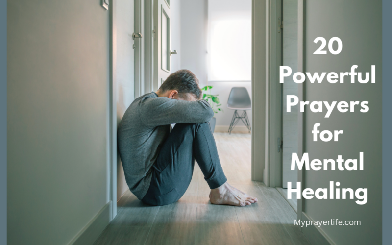 In a society where mental health issues are becoming more prevalent, seeking spiritual comfort can be a potent means of promoting recovery. A deep connection to heavenly peace can be made with prayer, which gives consolation and strength through trying circumstances. This article examines 20 potent prayers for mental health, providing direction and encouragement to anyone pursuing emotional and psychological recovery. These prayers can help provide clarity, calm, and resilience, reminding you of God's unwavering presence in your journey toward mental well-being—whether you're dealing with anxiety, depression, or just the stress of daily life. Scripture Emphasis on Mental Health The Bible emphasizes mental health a lot because it knows that having a healthy mind and emotional stability is essential to leading a happy life. The Bible provides insight, consolation, and direction to assist people in dealing with mental health issues. Scriptures such as Philippians 4:6-7 reassure believers that they need not worry, but rather to bring their prayers before God, trusting that His peace will keep their hearts and minds safe. The Psalms, which frequently depict intense emotional challenges, serve as a helpful reminder that it's acceptable to ask for assistance and to rely on God when things are dark. The Bible reassures us through these verses that God loves and cares for our mental and emotional health, urging us to turn to Him in difficult times and to have faith in His capacity for healing. How to Pray Mental Health Prayers Using Scriptures Scripture-based prayer for mental health is a potent way to bring your ideas into line with God's truth and bring healing to your mind. Bible scriptures that address worry, peace, and God's promises might help you tailor your prayers to meet your own needs. One way to establish a close relationship with God's Word is to communicate your feelings and ideas to Him honestly, as many did throughout the Psalms. Declaring biblical truths such as "I can do all things through Christ who strengthens me" (Philippians 4:13) and asking God for strength and healing will boost your faith in His capacity to cure your mental health. 20 Powerful Prayers for Mental Healing [current_date format="Y"] Here are 20 powerful prayers for mental healing, each paired with a supportive Bible verse to guide and uplift you in your journey toward mental wellness. Prayer for Peace of Mind "You will keep in perfect peace those whose minds are steadfast, because they trust in you." — Isaiah 26:3 Prayer Lord, grant me peace in my mind and heart. Help me to trust in You fully, so that I may experience the perfect peace that only You can provide. Prayer for Overcoming Anxiety "Do not be anxious about anything, but in every situation, by prayer and petition, with thanksgiving, present your requests to God." — Philippians 4:6 Prayer Heavenly Father, I come before You with my anxieties and fears. Help me to lay them at Your feet, trusting that You will provide for my every need. Prayer for Strength in Difficult Times "The Lord is my light and my salvation—whom shall I fear? The Lord is the stronghold of my life—of whom shall I be afraid?" — Psalm 27:1 Prayer God, in the midst of my struggles, be my strength and my stronghold. Help me to face each challenge with courage, knowing that You are with me. Prayer for Healing from Depression "The Lord is close to the brokenhearted and saves those who are crushed in spirit." — Psalm 34:18 Prayer Lord, when darkness overwhelms me, draw near to me and lift me up. Heal my broken spirit and restore joy to my life. Prayer for Renewed Hope "May the God of hope fill you with all joy and peace as you trust in him, so that you may overflow with hope by the power of the Holy Spirit." — Romans 15:13 Prayer Father, fill me with Your hope, joy, and peace. When I feel hopeless, remind me of Your promises and fill my heart with optimism for the future. Prayer for Healing from Trauma "He heals the brokenhearted and binds up their wounds." — Psalm 147:3 Prayer God, I ask for Your healing touch on the wounds of my past. Bind up my broken heart and help me to move forward in Your love and grace. Prayer for Clarity of Thought "For God has not given us a spirit of fear, but of power and of love and of a sound mind." — 2 Timothy 1:7 Prayer Lord, clear the fog of confusion from my mind. Grant me a sound mind, filled with Your wisdom and understanding. Prayer for Courage to Face Challenges "Be strong and courageous. Do not be afraid; do not be discouraged, for the Lord your God will be with you wherever you go." — Joshua 1:9 Prayer Father, grant me the courage to face my challenges head-on. Let me draw strength from Your constant presence in my life. Prayer for Self-Worth "I praise you because I am fearfully and wonderfully made; your works are wonderful, I know that full well." — Psalm 139:14 Prayer God, remind me of my worth in Your eyes. Help me to see myself as You see me, and to value the unique person You have created me to be. Prayer for Patience with Myself "But let patience have its perfect work, that you may be perfect and complete, lacking nothing." — James 1:4 Prayer Lord, teach me to be patient with myself as I grow and heal. Help me to trust in Your perfect timing for my life. Prayer for Overcoming Negative Thoughts "Finally, brothers and sisters, whatever is true, whatever is noble, whatever is right, whatever is pure, whatever is lovely, whatever is admirable—if anything is excellent or praiseworthy—think about such things." — Philippians 4:8 Prayer Heavenly Father, help me to focus my thoughts on what is true, noble, and pure. Guide me to replace negative thoughts with positive, life-giving ones. Prayer for Inner Healing "He restores my soul; He leads me in the paths of righteousness for His name’s sake." — Psalm 23:3 Prayer Lord, restore my soul and lead me on the path of righteousness. Heal the inner wounds that no one else can see. Prayer for Freedom from Fear "There is no fear in love. But perfect love drives out fear, because fear has to do with punishment. The one who fears is not made perfect in love." — 1 John 4:18 Prayer God, Your perfect love casts out all fear. Help me to rest in Your love and to live fearlessly, knowing that You are in control. Prayer for Comfort in Loneliness "Even though I walk through the darkest valley, I will fear no evil, for you are with me; your rod and your staff, they comfort me." — Psalm 23:4 Prayer Lord, in moments of loneliness, remind me that You are always with me. Comfort me with Your presence and fill my heart with Your love. Prayer for Emotional Stability "He will keep you in perfect peace, whose mind is stayed on you, because he trusts in you." — Isaiah 26:3 Prayer: Father, help me to keep my mind focused on You, so that I may experience the emotional stability that comes from trusting in Your peace. Prayer for Overcoming Despair "Why, my soul, are you downcast? Why so disturbed within me? Put your hope in God, for I will yet praise him, my Savior and my God." — Psalm 42:11 Prayer Lord, when I am overwhelmed by despair, remind me to put my hope in You. Lift my spirits and fill me with the joy of Your salvation. Prayer for Wisdom in Decision-Making "If any of you lacks wisdom, you should ask God, who gives generously to all without finding fault, and it will be given to you." — James 1:5 Prayer God, I seek Your wisdom in my decisions. Guide my thoughts and actions so that I may choose what is best for my life and well-being. Prayer for Healing from Grief "Blessed are those who mourn, for they will be comforted." — Matthew 5:4 Prayer Lord, comfort me in my grief. Surround me with Your love and bring healing to my heart as I mourn my losses. Prayer for Joy in the Journey "The joy of the Lord is your strength." — Nehemiah 8:10 Prayer Father, fill my heart with Your joy, even in the midst of difficulties. Let Your joy be my strength as I journey through life. Prayer for Healing of Memories "Forget the former things; do not dwell on the past. See, I am doing a new thing!" — Isaiah 43:18-19 Prayer God, help me to let go of painful memories and embrace the new things You are doing in my life. Heal my past and lead me into a hopeful future. These prayers are intended to guide you through the process of mental healing, offering comfort and strength as you turn to God in times of need. May they bring you peace and restore your mind to a place of calm and clarity. Conclusion When facing emotional distress, praying can be incredibly reassuring and therapeutic. For those who find comfort in God's message, the Bible is a rich source of insight and consolation. You can feel the transforming power of God's love and direction by implementing these prayers into your daily life. Recall that healing is a journey, and you can achieve the serenity and clarity you seek by using your faith, prayer, and the strength found in the Bible. I hope that these prayers can boost your spirits, clear your head, and give you newfound hope.