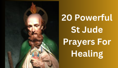 20 Powerful St Jude Prayers For Healing