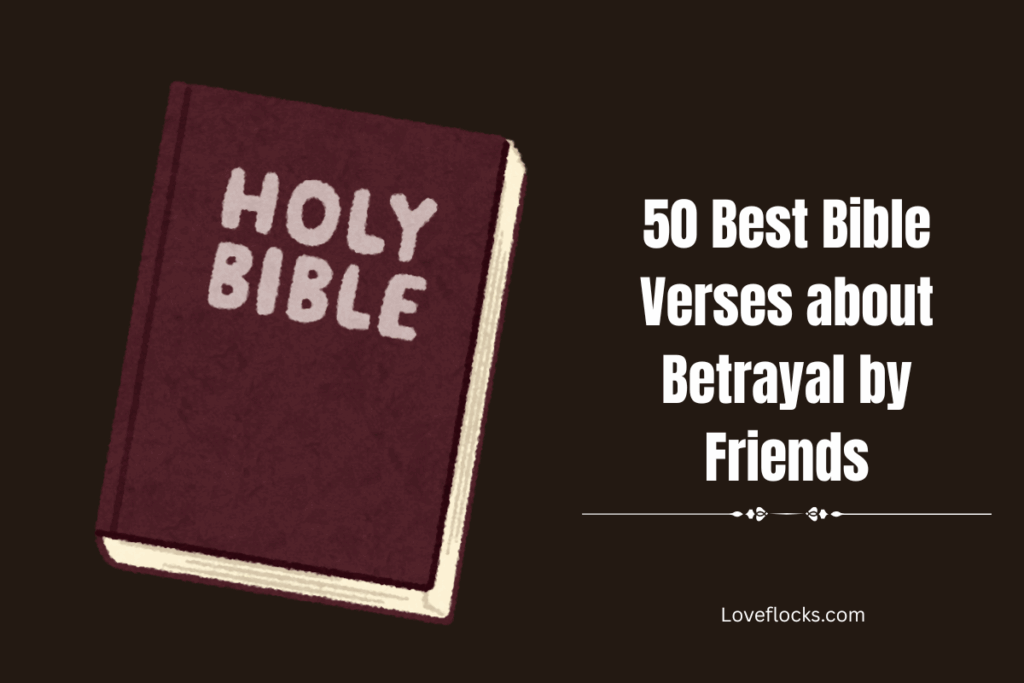 50 Best Bible Verses about Betrayal by Friends
