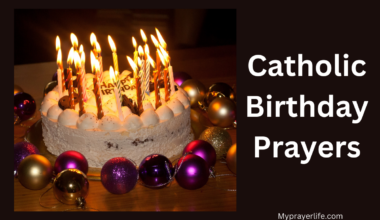 Catholic Birthday Prayers