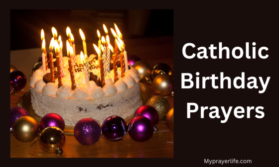 Catholic Birthday Prayers