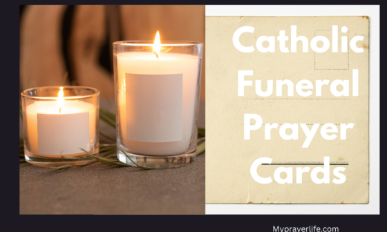 Catholic Funeral Prayer Cards