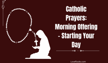 Catholic Prayers: Morning Offering – Starting Your Day