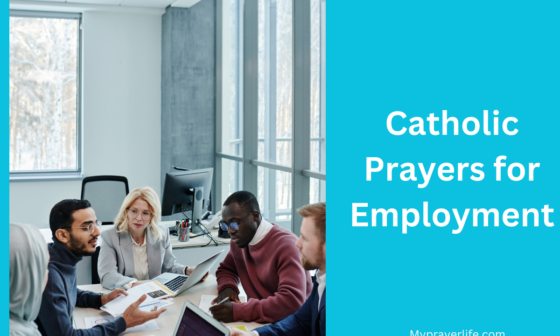 Catholic Prayers for Employment