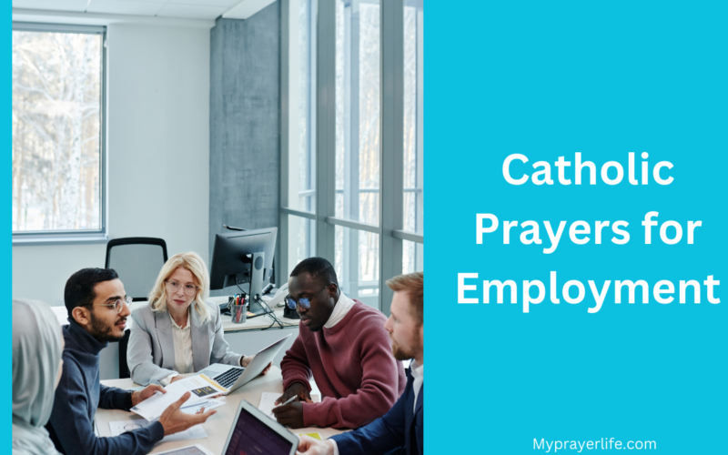 Catholic Prayers for Employment