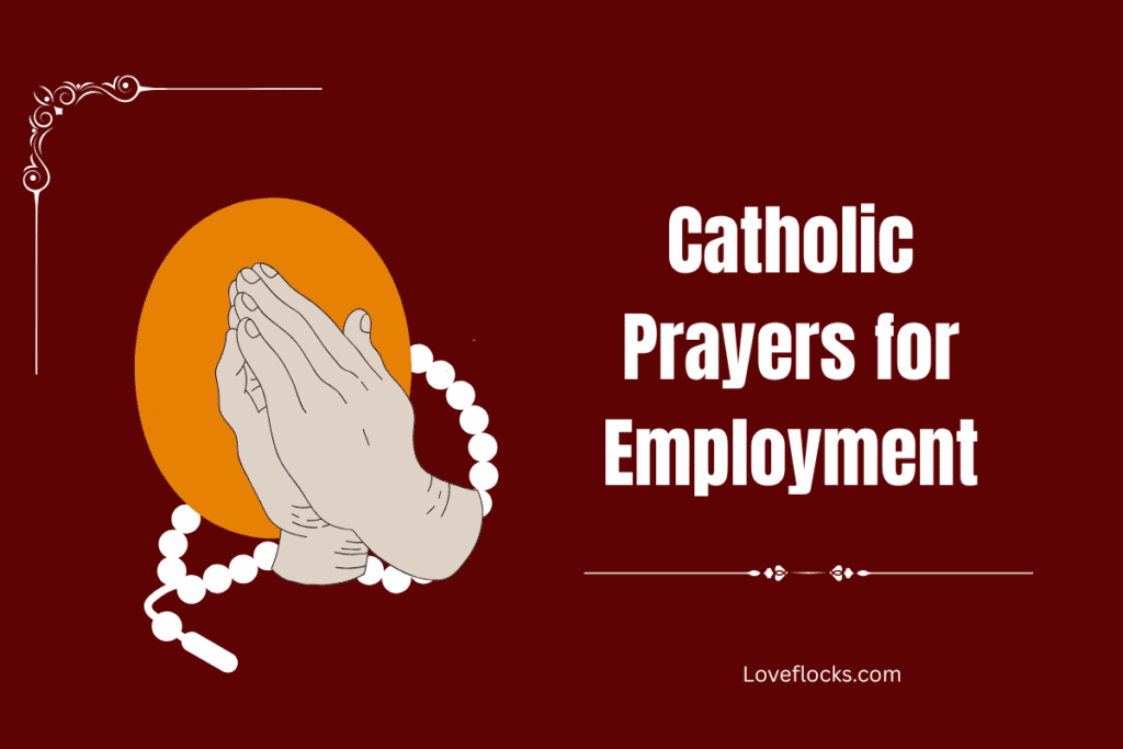 Catholic Prayers for Employment