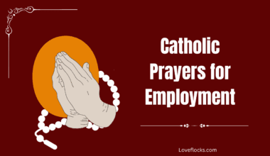 Catholic Prayers for Employment