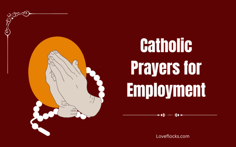Catholic Prayers for Employment