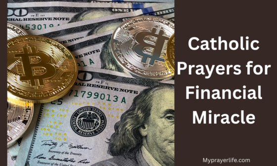 Catholic Prayers for Financial Miracle