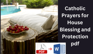 Catholic Prayers for House Blessing and Protection pdf