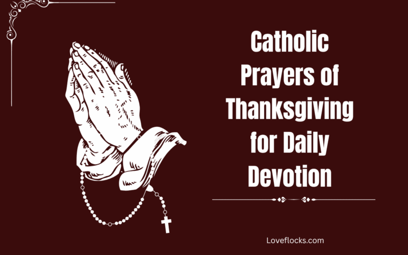 Catholic Prayers of Thanksgiving for Daily Devotion