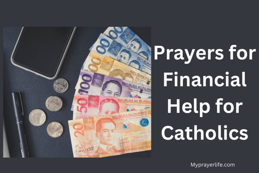 Prayers for Financial Help for Catholics