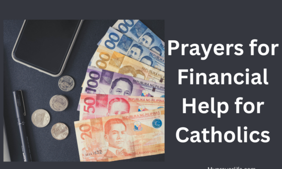 Prayers for Financial Help for Catholics