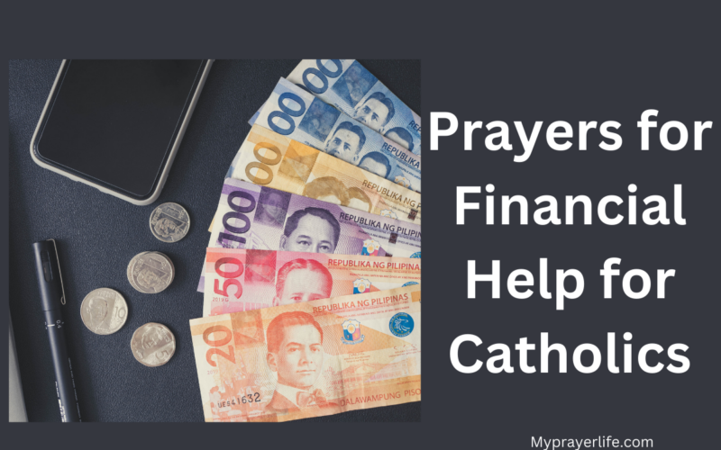 Prayers for Financial Help for Catholics