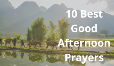 10 Best Good Afternoon Prayers