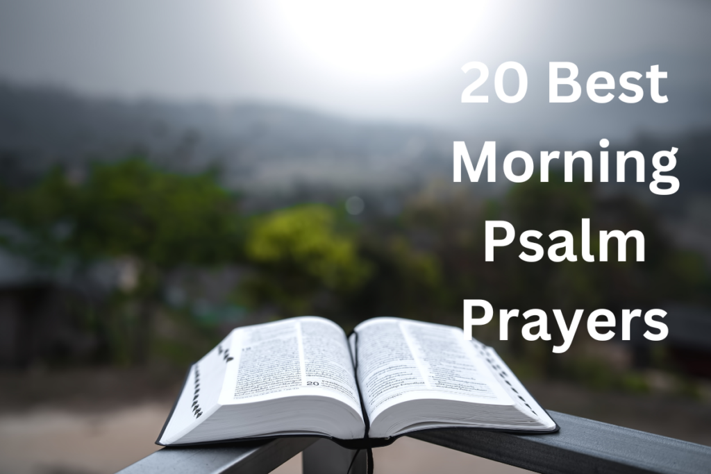 20 Best Morning Psalm Prayers