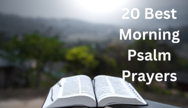 20 Best Morning Psalm Prayers