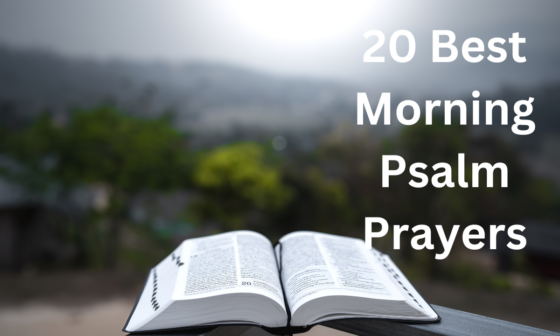 20 Best Morning Psalm Prayers