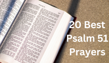 20 Best Psalm 51 Prayers