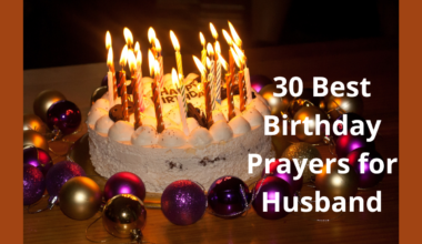 30 Best Birthday Prayers for Husband