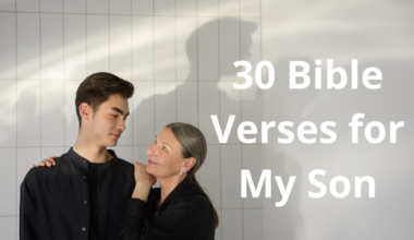 30 Bible Verses for My Son