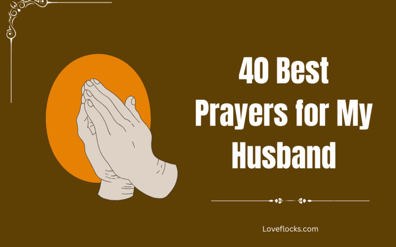 40 Best Prayers for My Husband