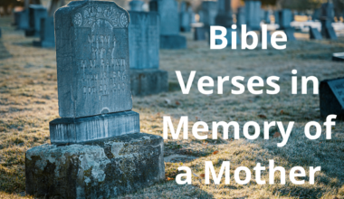 Bible Verse in Memory of a Mother