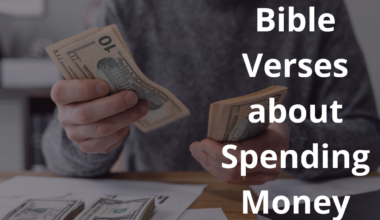 Bible Verses about Spending Money