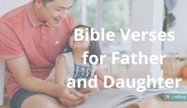 Bible Verses for Father and Daughter