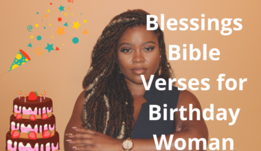 Blessings Bible Verses for Birthday Woman