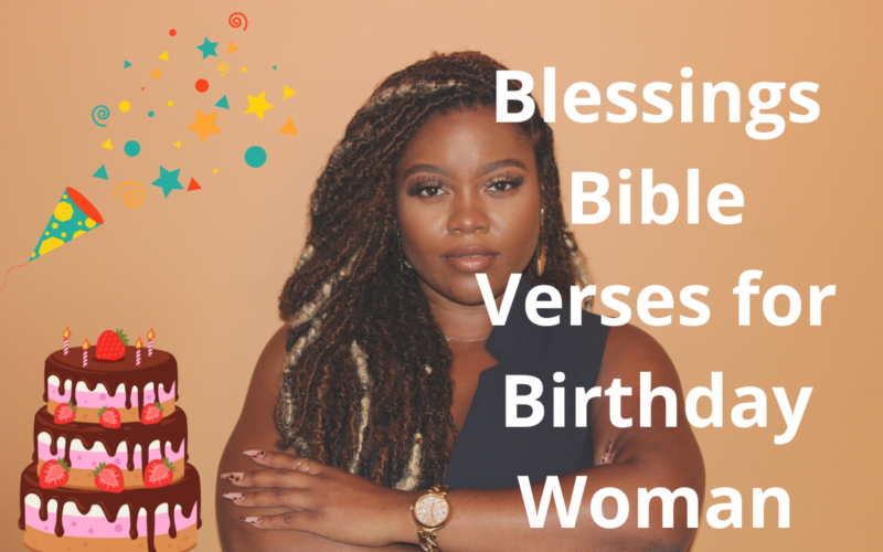 Blessings Bible Verses for Birthday Woman