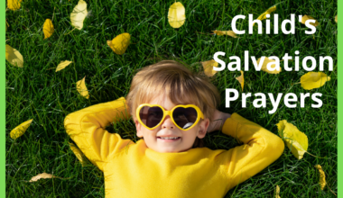 Child's Salvation Prayers