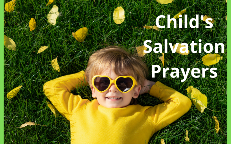 Child's Salvation Prayers