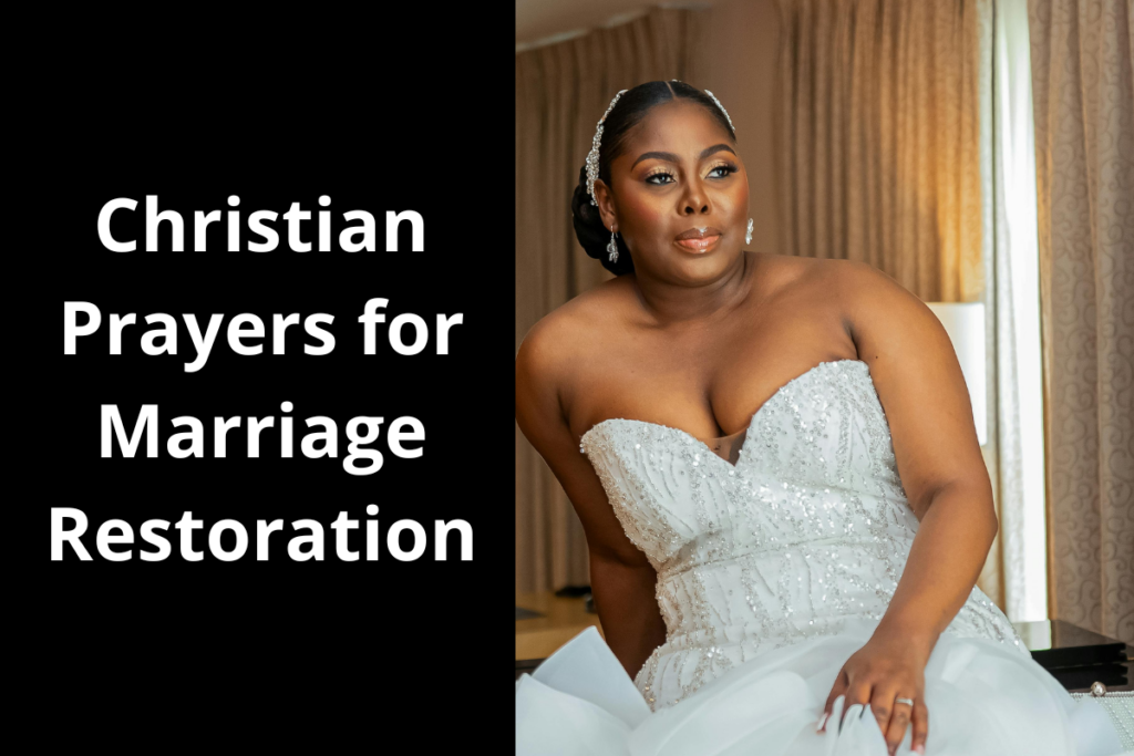 Christian Prayers for Marriage Restoration