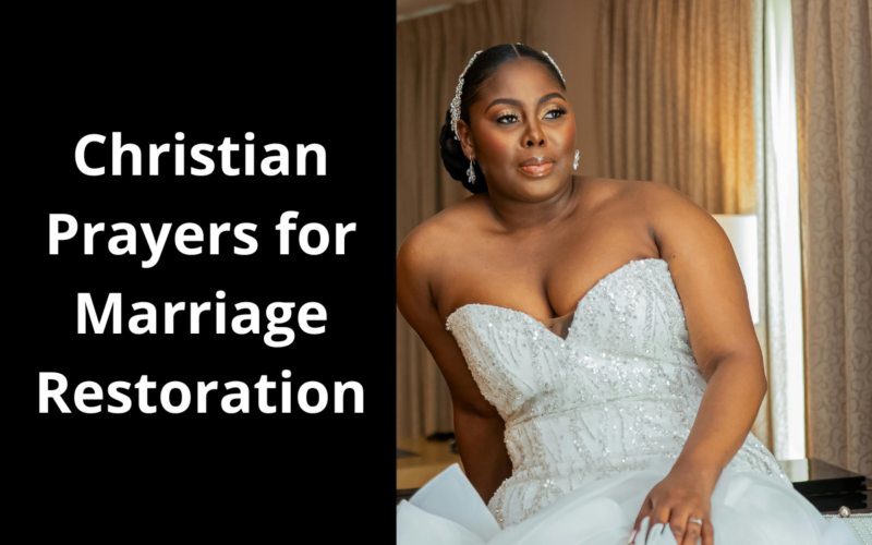 Christian Prayers for Marriage Restoration