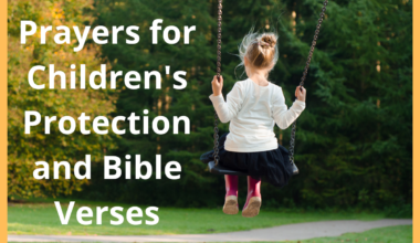 Prayers for Children's Protection and Bible Verses