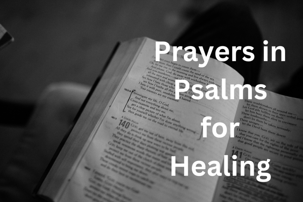 Prayers in Psalms for Healing 