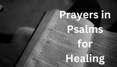 Prayers in Psalms for Healing