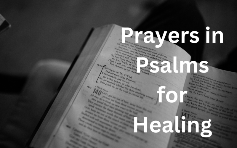 Prayers in Psalms for Healing