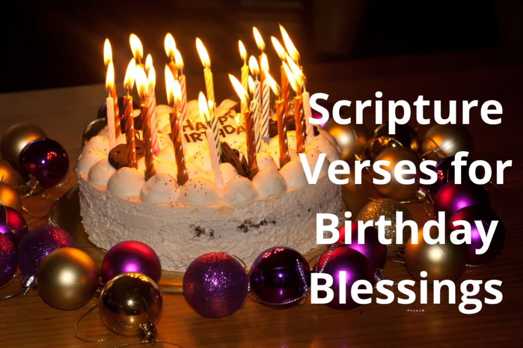 Scripture Verses for Birthday Blessings